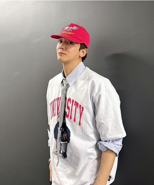 YALE(イェール)の「ユニバーシティダン半袖Tシャツホワイト/レッド(Tシャツ/カットソー・レディース・その他・WS/X-LARGE/LARGE/MEDIUM/SMALL)」の10枚目の写真