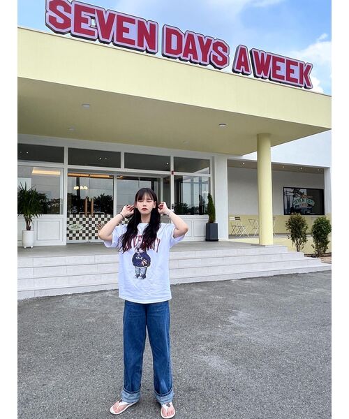 YALE(イェール)の「ユニバーシティダン半袖Tシャツホワイト/レッド(Tシャツ/カットソー・レディース・その他・WS/X-LARGE/LARGE/MEDIUM/SMALL)」の21枚目の写真