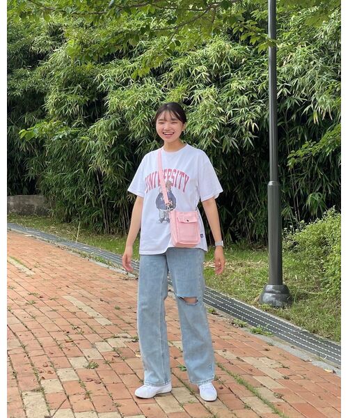 YALE(イェール)の「ユニバーシティダン半袖Tシャツホワイト/レッド(Tシャツ/カットソー・レディース・その他・WS/X-LARGE/LARGE/MEDIUM/SMALL)」の22枚目の写真
