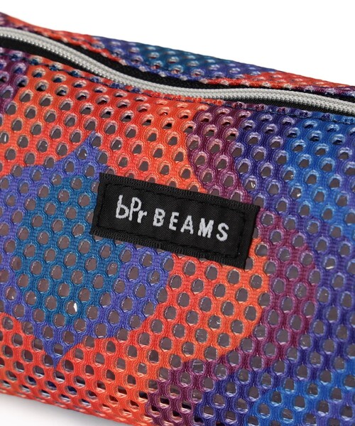 bpr BEAMS(ビーピーアール ビームス )の「メッシュポーチ(ポーチ・レディース・グレー/パープル/グリーン/オレンジ/レッド・ONE SIZE)」の9枚目の写真