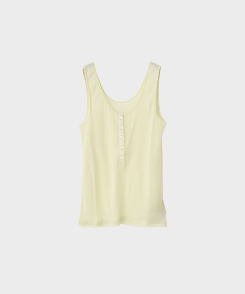 CITY TOKYO（シティトウキョウ）の「【CITY TOKYO/シティートウキョウ】Layered Tank Tops/レイヤードタンクトップ（タンクトップ・レディース・ブルー/キャメル/ライトグリーン/ブラック・FREE）」の5枚目の写真