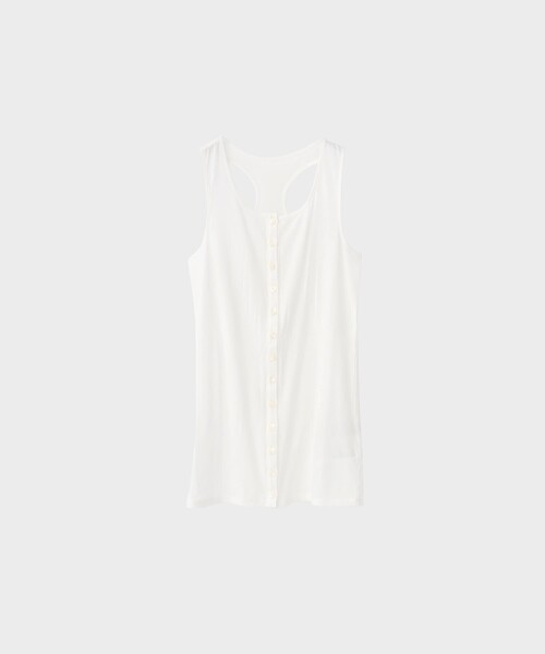 CITY TOKYO（シティトウキョウ）の「【CITY TOKYO/シティートウキョウ】Layered Tank Tops/レイヤードタンクトップ（タンクトップ・レディース・ブルー/キャメル/ライトグリーン/ブラック・FREE）」の12枚目の写真
