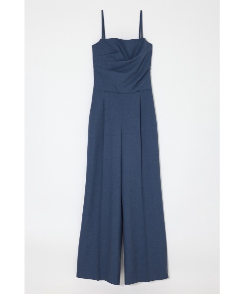 MOUSSY(マウジー)の「TUCKED WAIST BARE オールインワン(つなぎ/オールインワン・レディース・ブルー/グレー系その他/ブラック・2/1)」の8枚目の写真