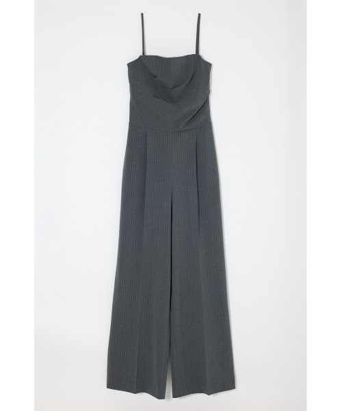MOUSSY(マウジー)の「TUCKED WAIST BARE オールインワン(つなぎ/オールインワン・レディース・ブルー/グレー系その他/ブラック・2/1)」の18枚目の写真