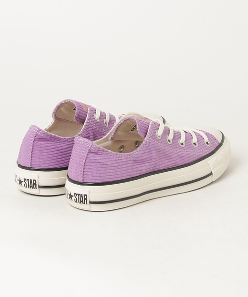 PUBLUX（パブリュクス）の「CONVERSE/コンバース ALL STAR AGED WASHED CORDUROY OX/オールスター エイジド ウォッシュド コーデュロイ  スニーカー[23.0~25.0cm]（スニーカー・レディース・パープル/ターコイズブルー・25.0cm/24.0cm/23.0cm）」の11枚目の写真