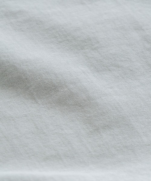 quadro(クオドロ)の「BDドライ度詰め天竺半袖クルーネックプルオーバー(Tシャツ/カットソー・メンズ・アイボリー/グレー/MD.Gray/レンガ・MEDIUM/LARGE)」の13枚目の写真