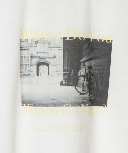 GLOBAL WORK(グローバルワーク)の「袖シアーフォトT半袖/680412(Tシャツ/カットソー・キッズ・ホワイト/スミクロ/ホワイト系6・130cm/140cm/150cm/160cm)」の19枚目の写真