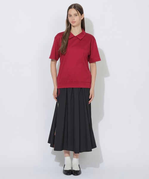 CB CRESTBRIDGE(シービークレストブリッジ)の「【Quiet checkシリーズ】ポロTシャツ(Tシャツ/カットソー・レディース・ブラック/レッド/ブルー系その他2・2/1)」の16枚目の写真
