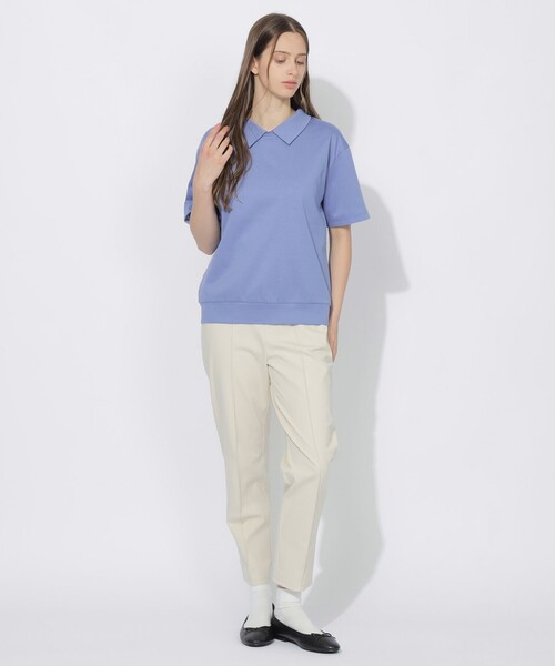 CB CRESTBRIDGE(シービークレストブリッジ)の「【Quiet checkシリーズ】ポロTシャツ(Tシャツ/カットソー・レディース・ブラック/レッド/ブルー系その他2・2/1)」の8枚目の写真