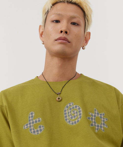 TONY LAWRENCE(トニーローレンス)の「アプリケ刺繍半袖Tシャツライトグリーン(Tシャツ/カットソー・メンズ・その他・1/2)」の5枚目の写真