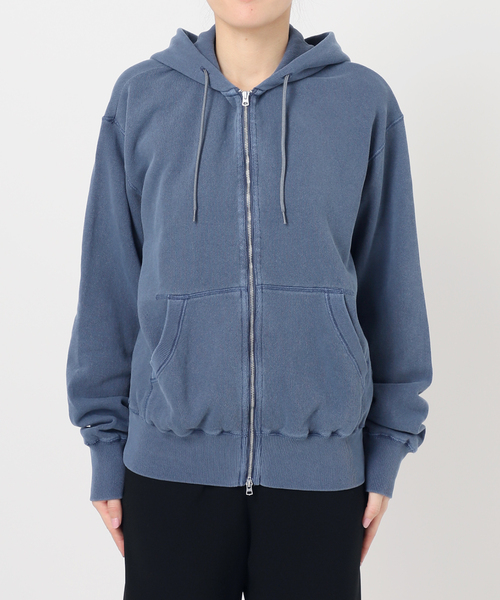 Johnbull（ジョンブル）の「【JOHNBULL/ジョンブル】SWEAT PARKA（パーカー・レディース・ブルー/ベージュ・38）」の15枚目の写真
