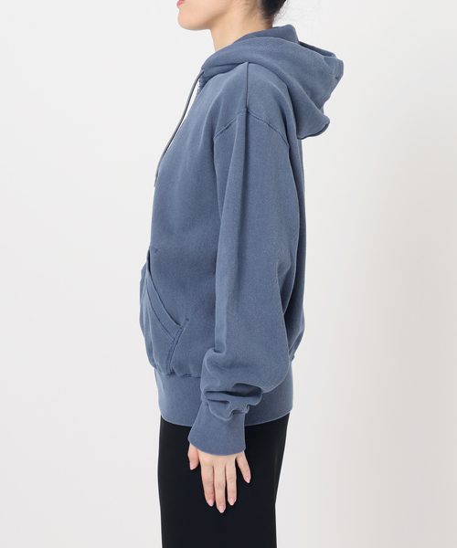 Johnbull（ジョンブル）の「【JOHNBULL/ジョンブル】SWEAT PARKA（パーカー・レディース・ブルー/ベージュ・38）」の16枚目の写真