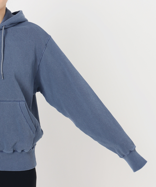 Johnbull（ジョンブル）の「【JOHNBULL/ジョンブル】SWEAT PARKA（パーカー・レディース・ブルー/ベージュ・38）」の19枚目の写真