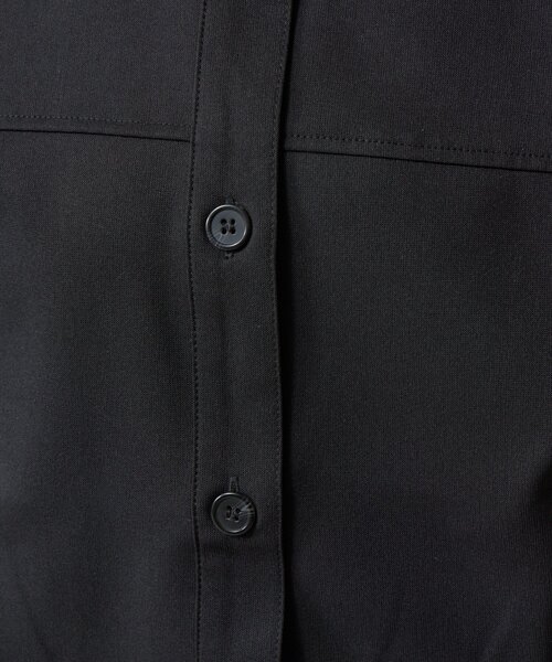 goocy（グーシー）の「【セットアップ対応】クレープデシンコクーンシャツ（シャツ/ブラウス・レディース・ブラック/ブラウン・FREE）」の10枚目の写真