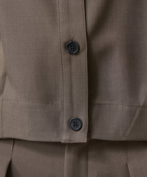 goocy（グーシー）の「【セットアップ対応】クレープデシンコクーンシャツ（シャツ/ブラウス・レディース・ブラック/ブラウン・FREE）」の17枚目の写真