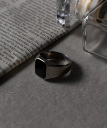 MAGASIN DE MODE Brew（マガジンデモードブリュー）の「【MAGASIN DE MODE Brew】Square Top Ring　-STENLESS STEEL- ステンレス（リング）」