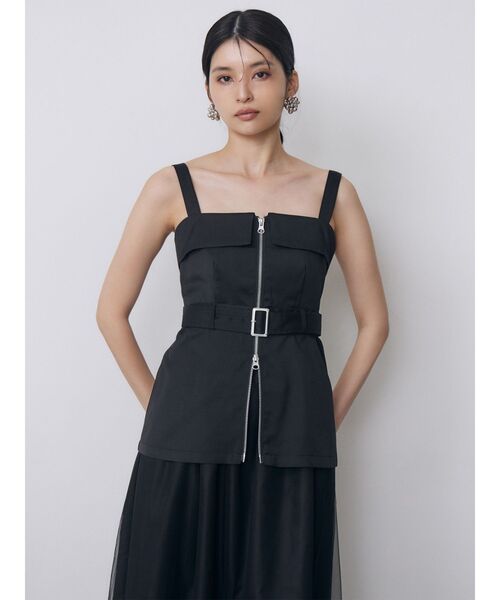 MURUA(ムルーア)の「ニュアンスプリントジャンパースカート 夏服(ジャンパースカート・レディース・その他2/グレー/ブラック・FREE)」の20枚目の写真