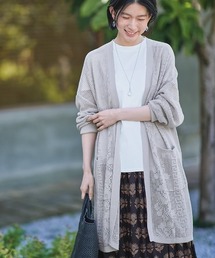 サニークラウズ 花摘みカーディガン〈レディース〉