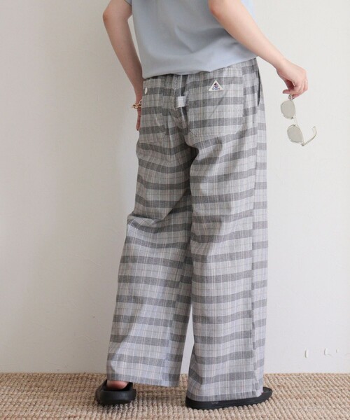 GEVACO(ゲバコ)の「【GEVACO/ゲバコ】コットンリネンイージーパンツ(その他パンツ・レディース・グレー/レッド/ブルー系その他/グリーン/ブラック系その他/ブラック・36/38)」の3枚目の写真