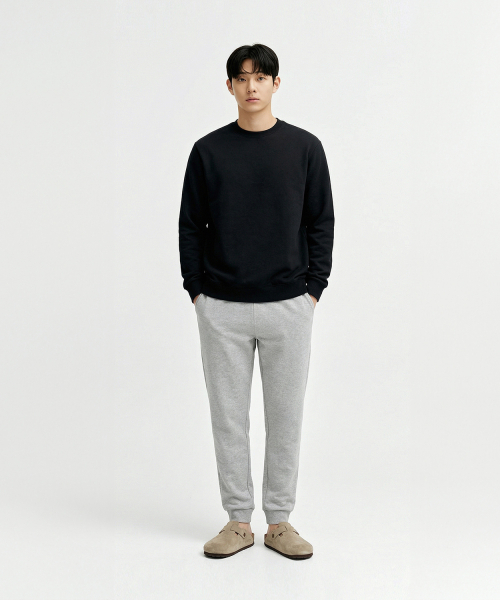 OKSTAR（オクスター）の「ジョガースウェットパンツ - 2カラー（スウェットパンツ・レディース・ブラック/グレー・MEDIUM/LARGE/X-LARGE）」の3枚目の写真