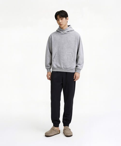 OKSTAR（オクスター）の「ジョガースウェットパンツ - 2カラー（スウェットパンツ・レディース・ブラック/グレー・MEDIUM/LARGE/X-LARGE）」の6枚目の写真