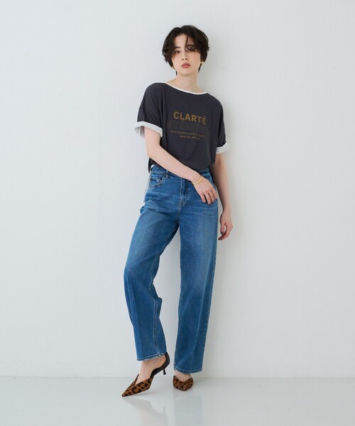 RED CARD TOKYO(レッドカード)の「【RED CARD/レッドカード】Seattle テーパードデニム/センタープレス/日本製(デニムパンツ・レディース・ブルー・23/24/25/22)」の9枚目の写真