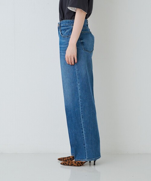 RED CARD TOKYO(レッドカード)の「【RED CARD/レッドカード】Seattle テーパードデニム/センタープレス/日本製(デニムパンツ・レディース・ブルー・23/24/25/22)」の18枚目の写真