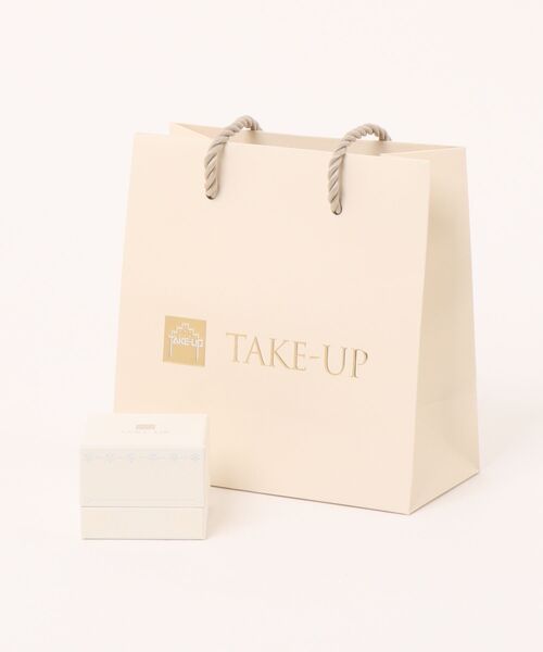 TAKE-UP(テイクアップ)の「【Lively】K10 ホースシュー ワンポイントピアス( YG)(ピアス(両耳用)・レディース・イエローゴールド・FREE)」の6枚目の写真
