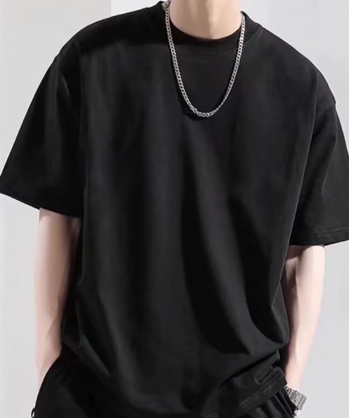 WESTBOY(ウエストボーイ)の「Y2K オーバーサイズ ベーシックTシャツ WO26S16TP35(Tシャツ/カットソー・メンズ・ホワイト/ブラック・L/M/XL)」の5枚目の写真