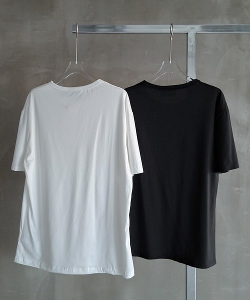 WESTBOY(ウエストボーイ)の「Y2K オーバーサイズ ベーシックTシャツ WO26S16TP35(Tシャツ/カットソー・メンズ・ホワイト/ブラック・L/M/XL)」の7枚目の写真