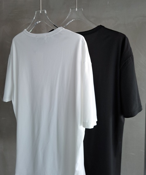 WESTBOY(ウエストボーイ)の「Y2K オーバーサイズ ベーシックTシャツ WO26S16TP35(Tシャツ/カットソー・メンズ・ホワイト/ブラック・L/M/XL)」の10枚目の写真