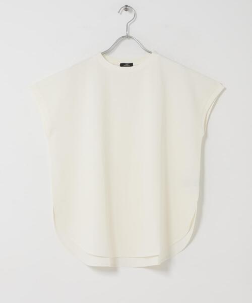 ITEMS URBANRESEARCH(アイテムズ アーバンリサーチ)の「カノコノースリーブカットソー(Tシャツ/カットソー・レディース・ネイビー/ホワイト/ミント・FREE)」の9枚目の写真