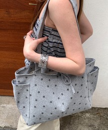mebole（メボレ）の「multi star tote bag（トートバッグ）」
