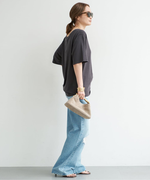 mother（マザー）の「【MOTHER/マザー】The Mid Rise Maven Sneak（デニムパンツ・レディース・ブルー・24/27/26/25）」の3枚目の写真