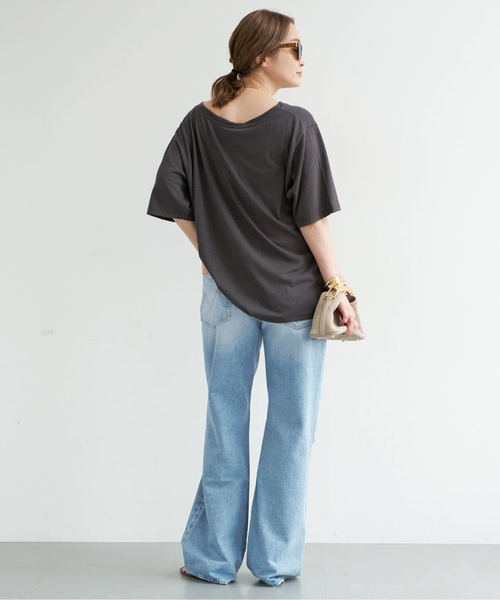 mother（マザー）の「【MOTHER/マザー】The Mid Rise Maven Sneak（デニムパンツ・レディース・ブルー・24/27/26/25）」の4枚目の写真
