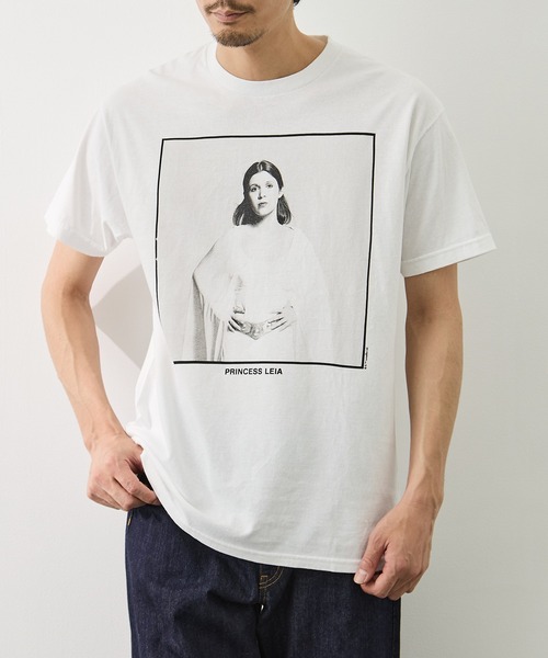F-LAGSTUF-F(フラグスタフ)の「【F-LAGSTUF-F/フラッグスタッフ】Leia TEE(Tシャツ/カットソー・メンズ・ホワイト/ブラック・M/L)」の4枚目の写真