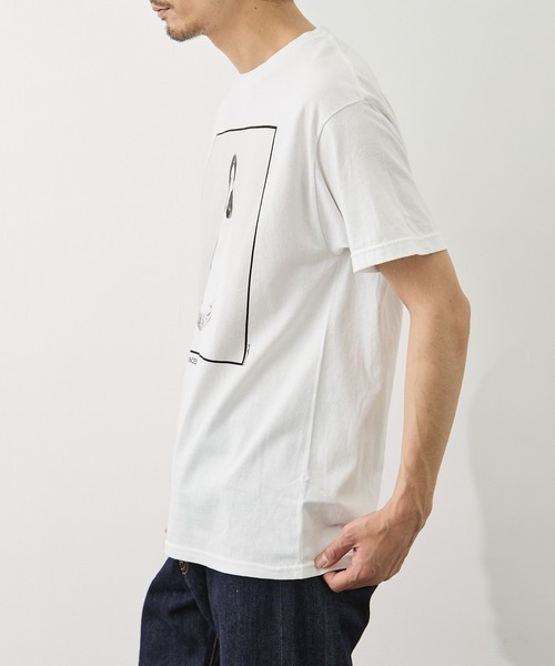 F-LAGSTUF-F(フラグスタフ)の「【F-LAGSTUF-F/フラッグスタッフ】Leia TEE(Tシャツ/カットソー・メンズ・ホワイト/ブラック・M/L)」の5枚目の写真
