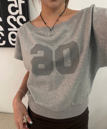 One -Shoulder T-Shirt (GREY)