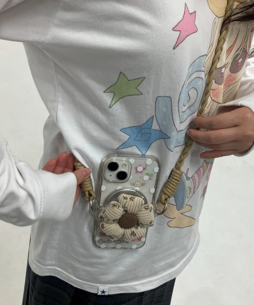 .KOM(ドットコム)の「A'GEM/9 × .kom 『.KOM/ドットケーオーエム』スマホデザインストラップ(キーホルダー・レディース・B/C/A・FREE)」の2枚目の写真