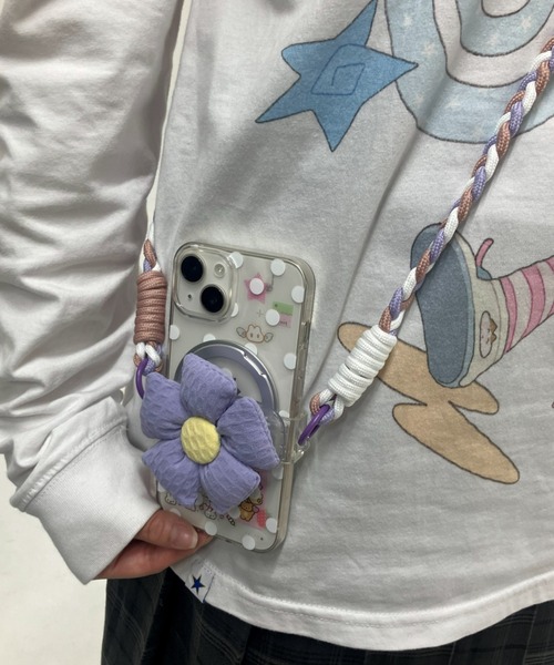 .KOM(ドットコム)の「A'GEM/9 × .kom 『.KOM/ドットケーオーエム』スマホデザインストラップ(キーホルダー・レディース・B/C/A・FREE)」の3枚目の写真
