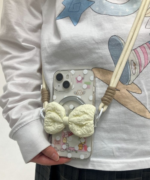 .KOM(ドットコム)の「A'GEM/9 × .kom 『.KOM/ドットケーオーエム』スマホデザインストラップ(キーホルダー・レディース・B/C/A・FREE)」の6枚目の写真