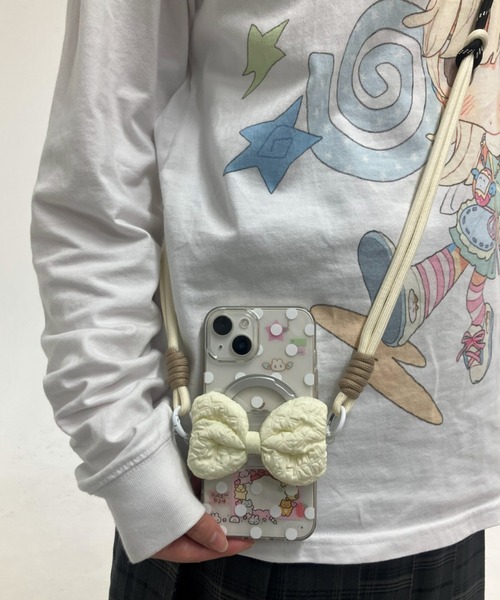 .KOM(ドットコム)の「A'GEM/9 × .kom 『.KOM/ドットケーオーエム』スマホデザインストラップ(キーホルダー・レディース・B/C/A・FREE)」の7枚目の写真