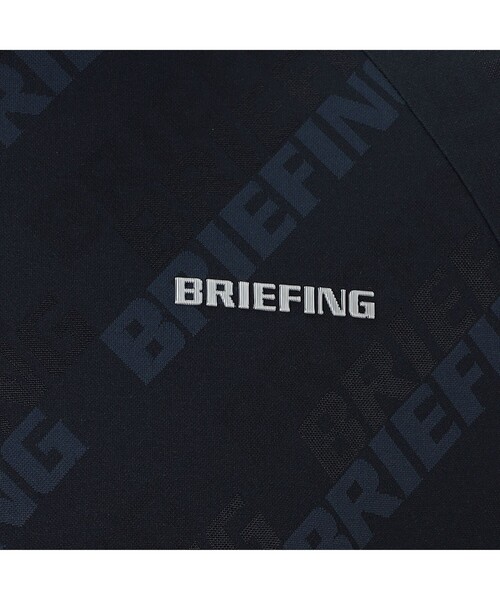 BRIEFING(ブリーフィング)の「【BRIEFING GOLF/ブリーフィングゴルフ】MEN’S SHADOW LOGO JQ LS HIGHNECK RF(Tシャツ/カットソー・メンズ・グレー/ホワイト/ネイビー/ブラック・L/M)」の8枚目の写真