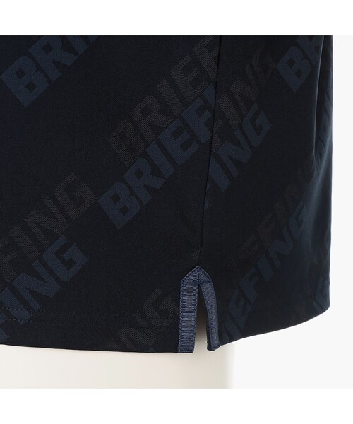 BRIEFING(ブリーフィング)の「【BRIEFING GOLF/ブリーフィングゴルフ】MEN’S SHADOW LOGO JQ LS HIGHNECK RF(Tシャツ/カットソー・メンズ・グレー/ホワイト/ネイビー/ブラック・L/M)」の10枚目の写真