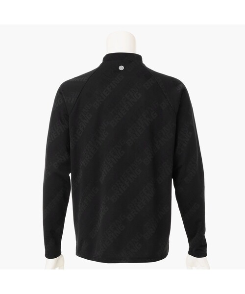 BRIEFING(ブリーフィング)の「【BRIEFING GOLF/ブリーフィングゴルフ】MEN’S SHADOW LOGO JQ LS HIGHNECK RF(Tシャツ/カットソー・メンズ・グレー/ホワイト/ネイビー/ブラック・L/M)」の14枚目の写真