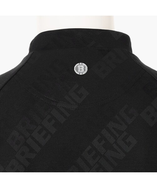 BRIEFING(ブリーフィング)の「【BRIEFING GOLF/ブリーフィングゴルフ】MEN’S SHADOW LOGO JQ LS HIGHNECK RF(Tシャツ/カットソー・メンズ・グレー/ホワイト/ネイビー/ブラック・L/M)」の15枚目の写真