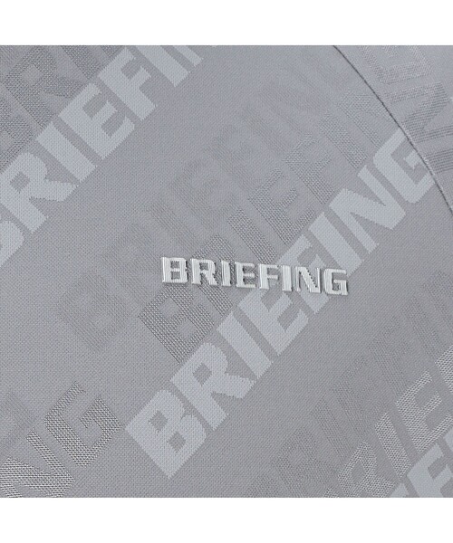 BRIEFING(ブリーフィング)の「【BRIEFING GOLF/ブリーフィングゴルフ】MEN’S SHADOW LOGO JQ LS HIGHNECK RF(Tシャツ/カットソー・メンズ・グレー/ホワイト/ネイビー/ブラック・L/M)」の6枚目の写真