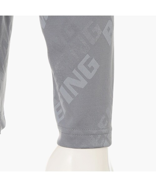 BRIEFING(ブリーフィング)の「【BRIEFING GOLF/ブリーフィングゴルフ】MEN’S SHADOW LOGO JQ LS HIGHNECK RF(Tシャツ/カットソー・メンズ・グレー/ホワイト/ネイビー/ブラック・L/M)」の7枚目の写真