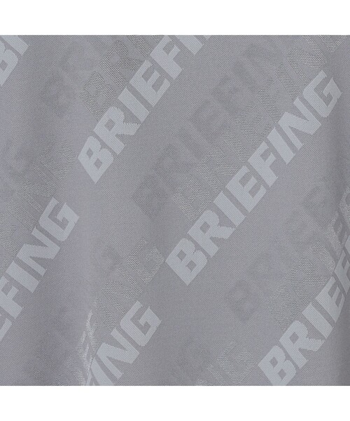 BRIEFING(ブリーフィング)の「【BRIEFING GOLF/ブリーフィングゴルフ】MEN’S SHADOW LOGO JQ LS HIGHNECK RF(Tシャツ/カットソー・メンズ・グレー/ホワイト/ネイビー/ブラック・L/M)」の10枚目の写真