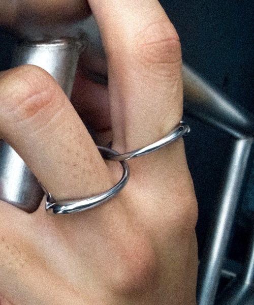 cii(シー)の「Connecting ring(リング・メンズ・シルバー・FREE)」の6枚目の写真